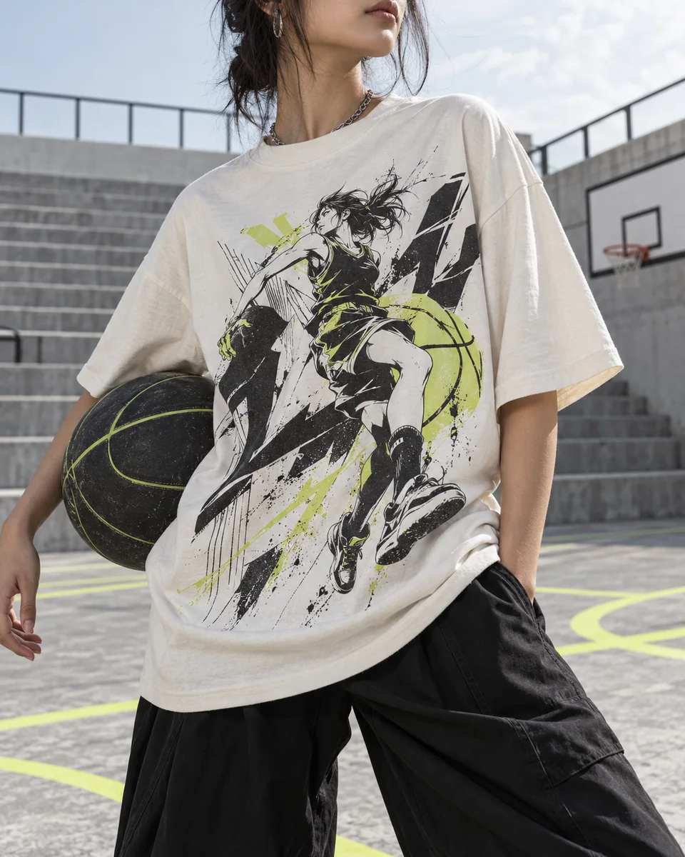 Midnight Lobby — Sample Graphic Tee — view 3